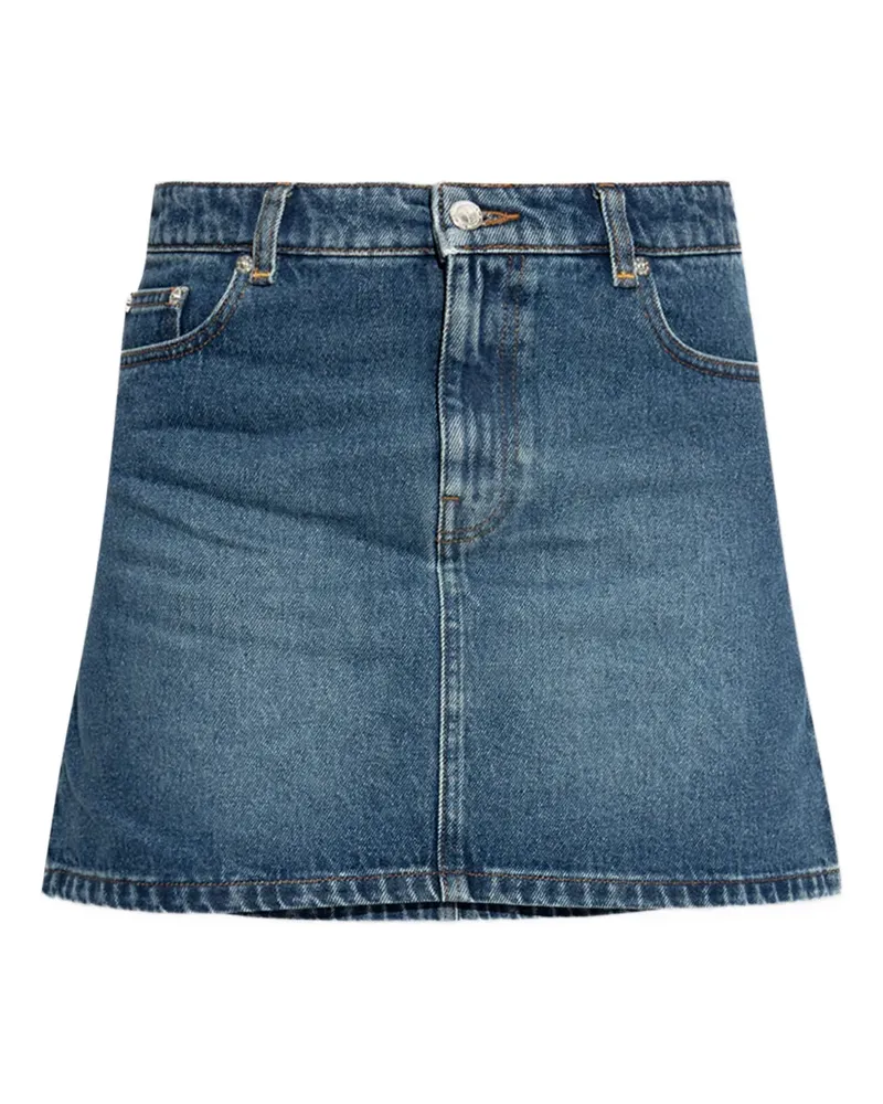 A.P.C. Moss Minirock - Blau Blau
