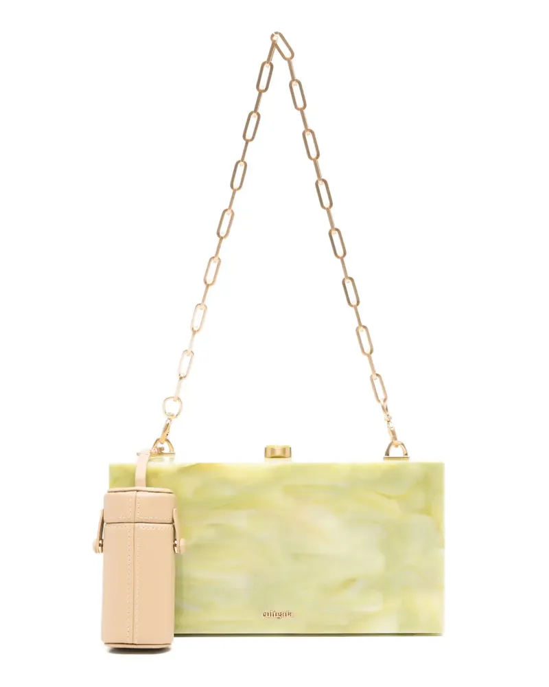 Cult Gaia Backgammon clutch bag - Grün Grün