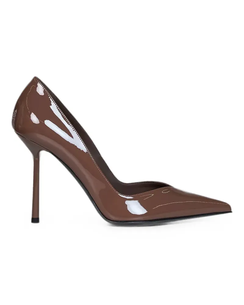 Le Silla Pumps aus Leder - Braun Braun