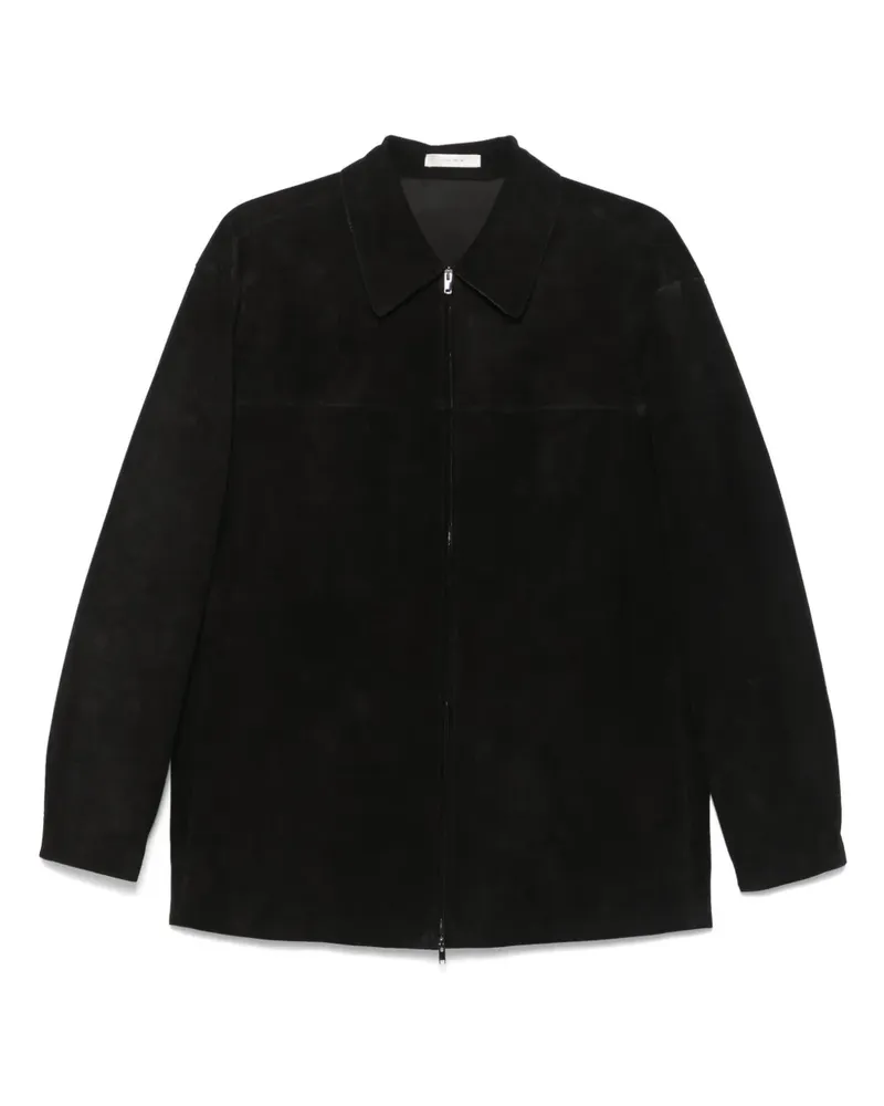 The Row Theon Hemdjacke - Schwarz Schwarz