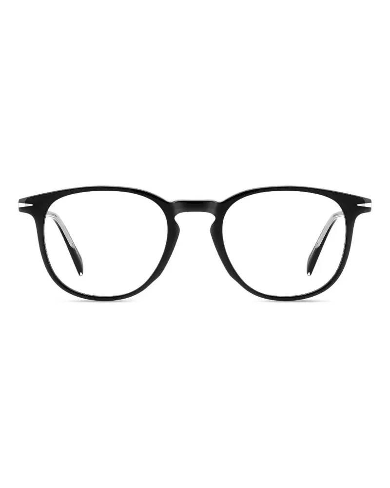 EYEWEAR by DAVID BECKHAM Brille mit rundem Gestell - Schwarz Schwarz