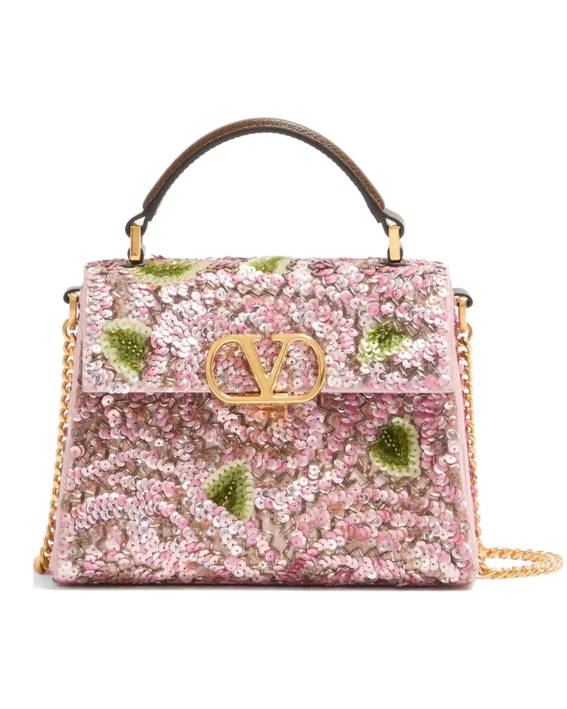 Valentino Garavani Mini VSling Handtasche - Rosa Rosa