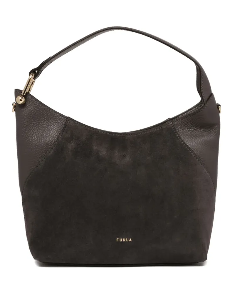 Furla small Lara panelled tote bag - Grau Grau
