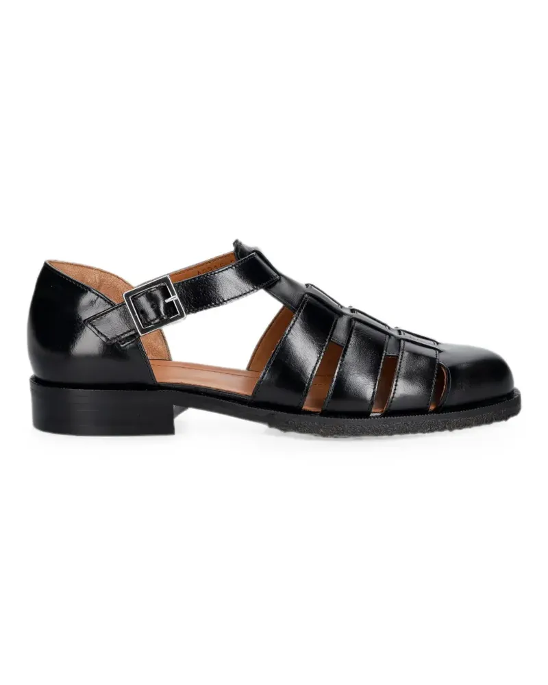 Billi Bi A6315 buckle-fastening caged sandals - Schwarz Schwarz