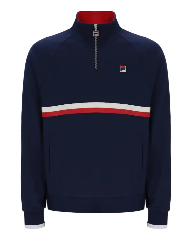 Fila Rolando logo-patch sweatshirt - Blau Blau