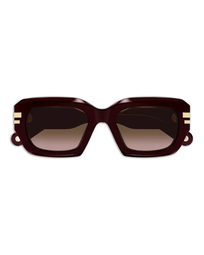 Chloé square-frame sunglasses - Braun Braun