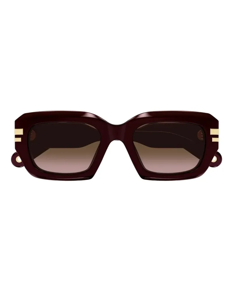 Chloé square-frame sunglasses - Braun Braun