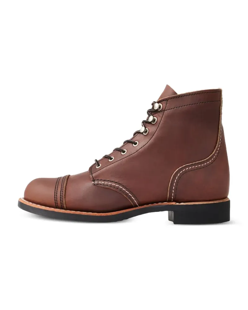 Red Wing Shoes capped leather sneakers - Braun Braun