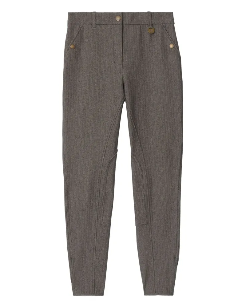 Burberry Hose mit Logo-Detail - Braun Braun