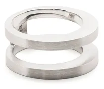Ring aus Sterlingsilber mit Cut-Out