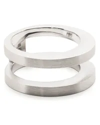 Tom Wood Ring aus Sterlingsilber mit Cut-Out Silber