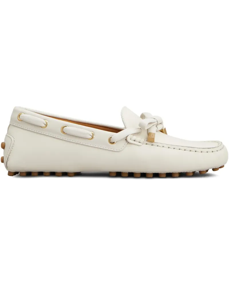 TOD'S Gommino Loafer mit Schleife - Nude Nude