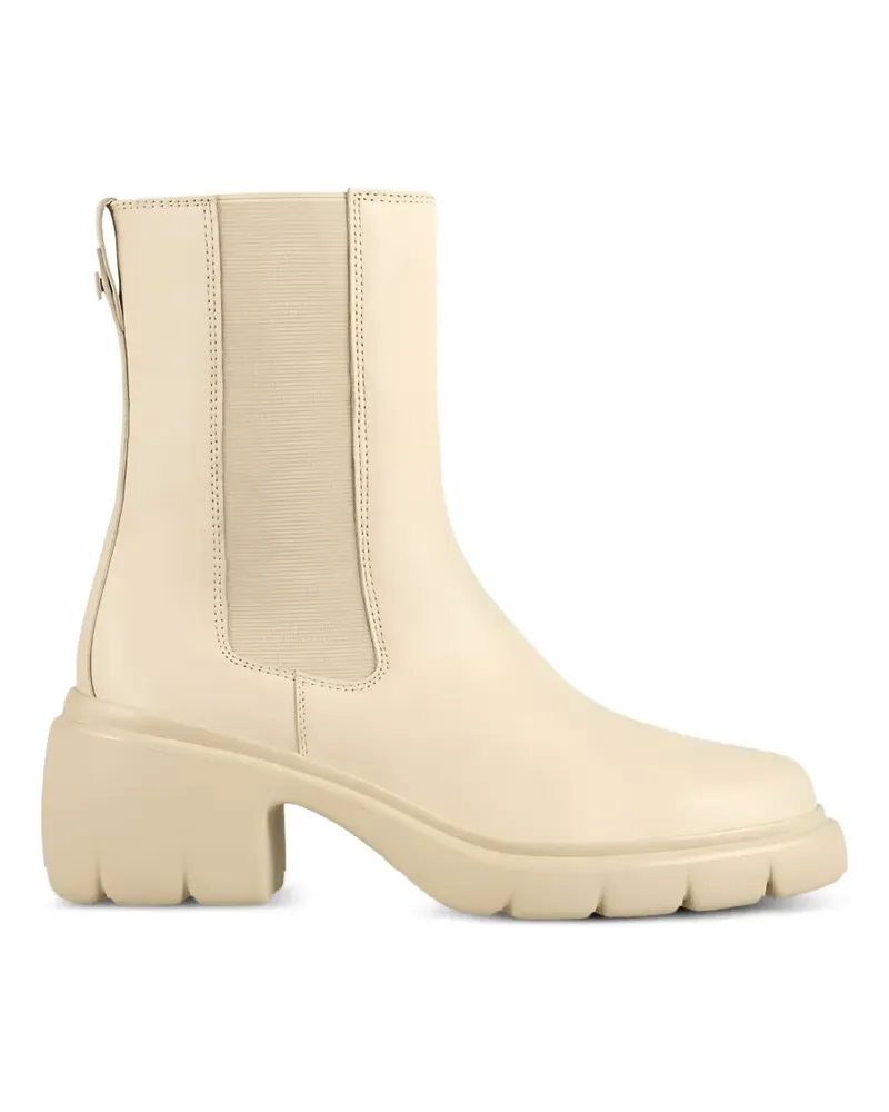 Högl block-heel ankle boots - Nude Nude