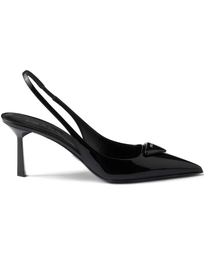 Prada Pumps mit Slingback-Riemen 55mm - Schwarz Schwarz