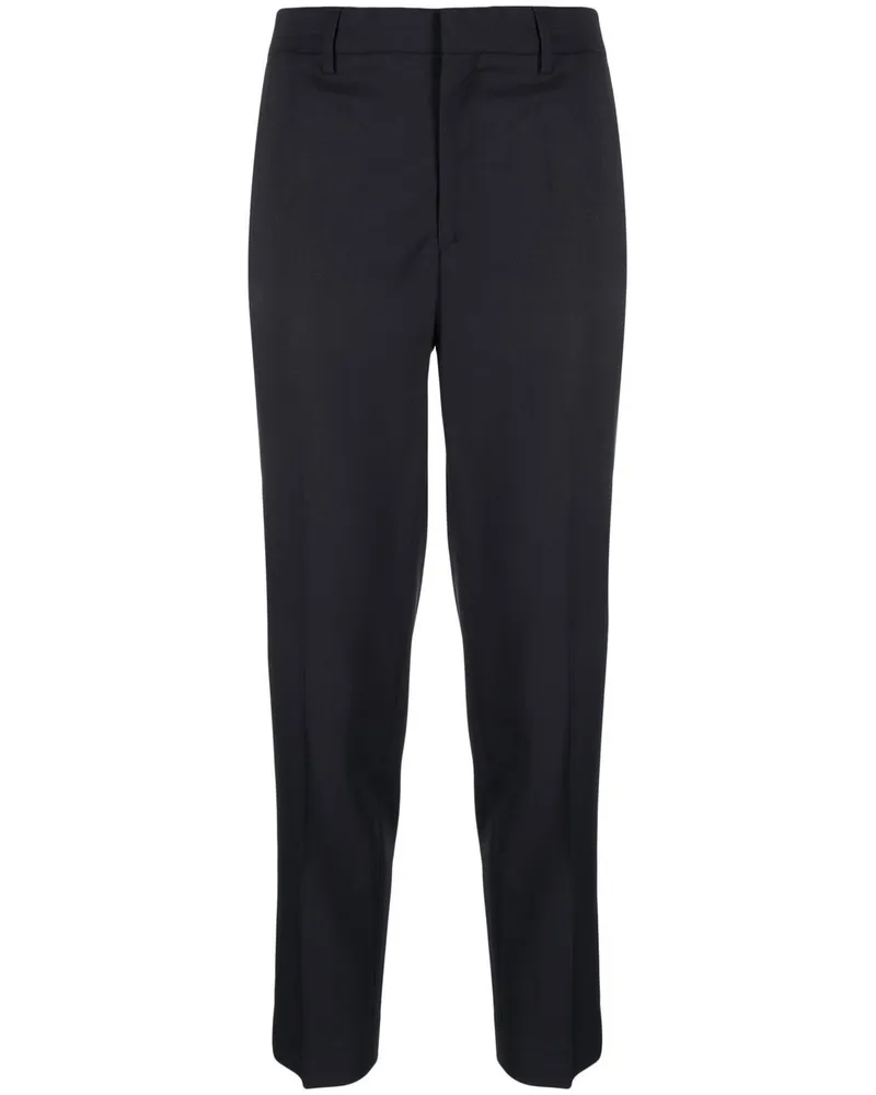 Filippa K Klassische Cropped-Hose - Blau Blau