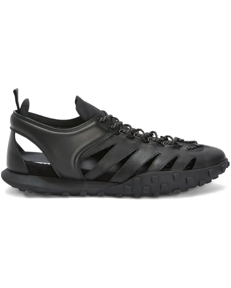 Jil Sander Moon Sneakers - Schwarz Schwarz