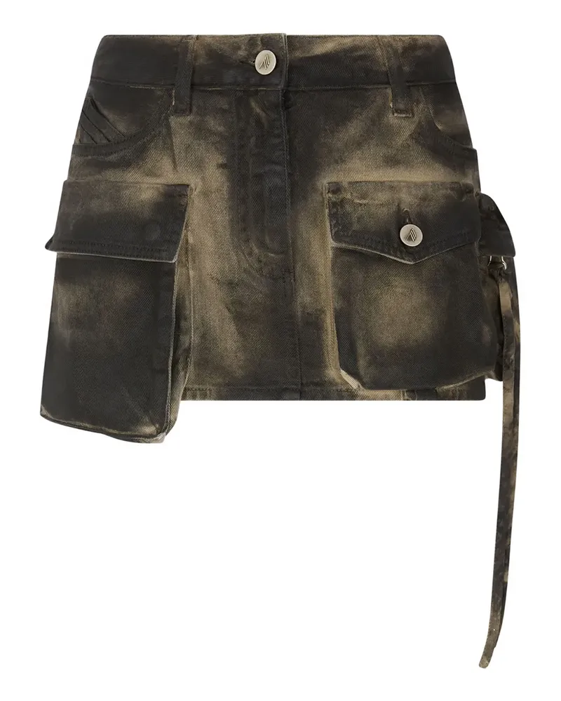 ATTICO Fay skirt - Schwarz Schwarz