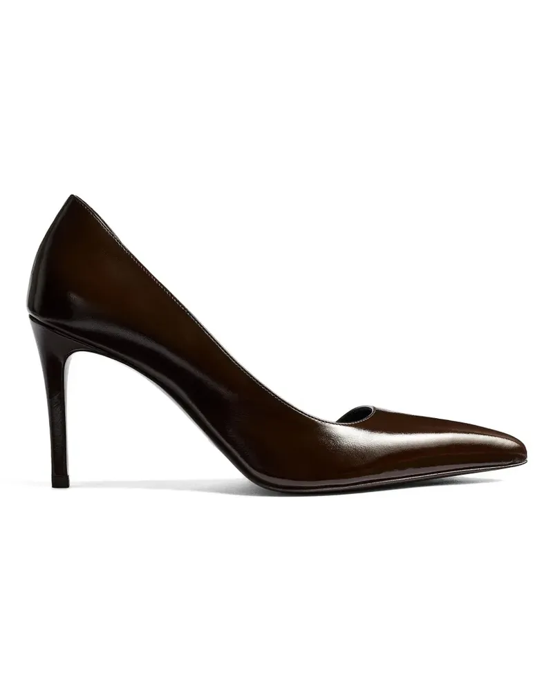 KHAITE Jett D'Orsay Pumps - Braun Braun