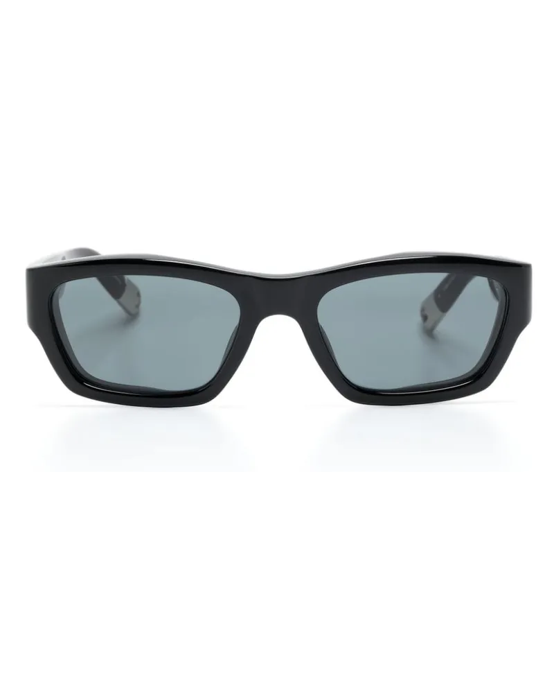 Jacquemus Les Lunettes Meridiano Sonnenbrille - Schwarz Schwarz