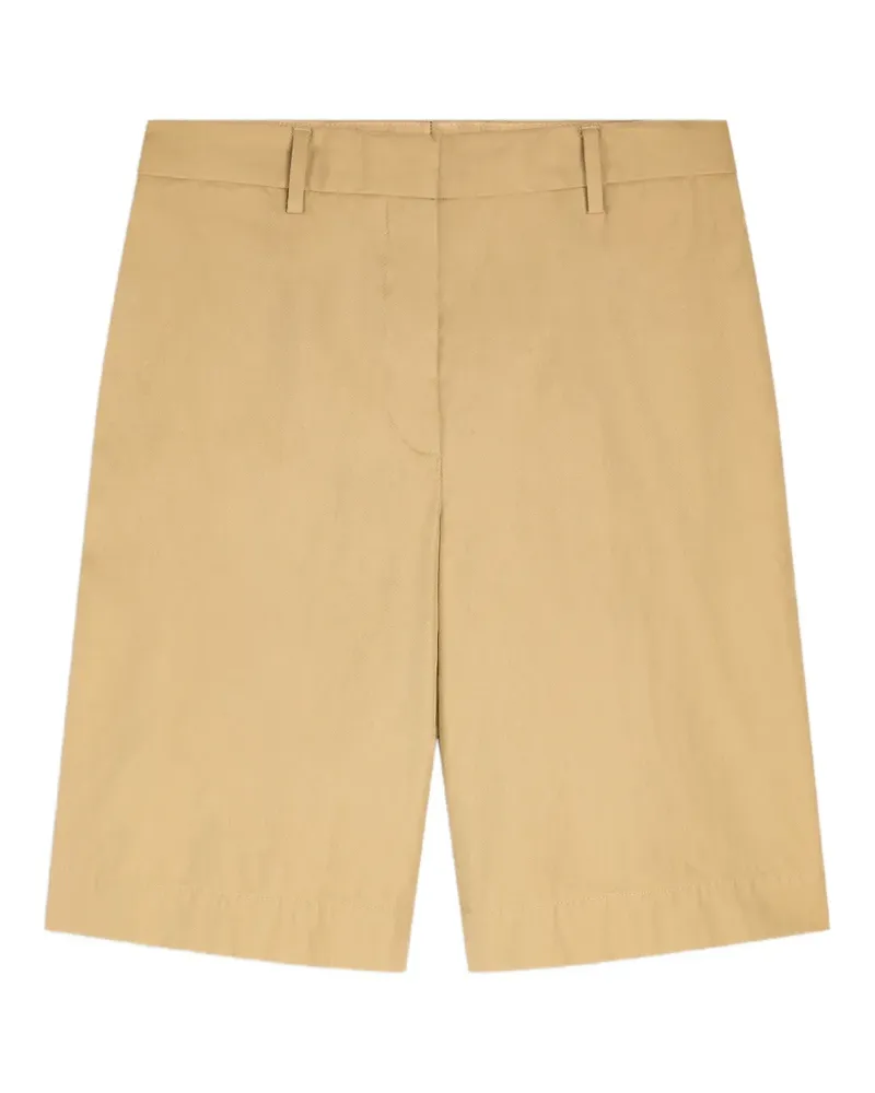 Dries van Noten tailored cotton shorts - Nude Nude