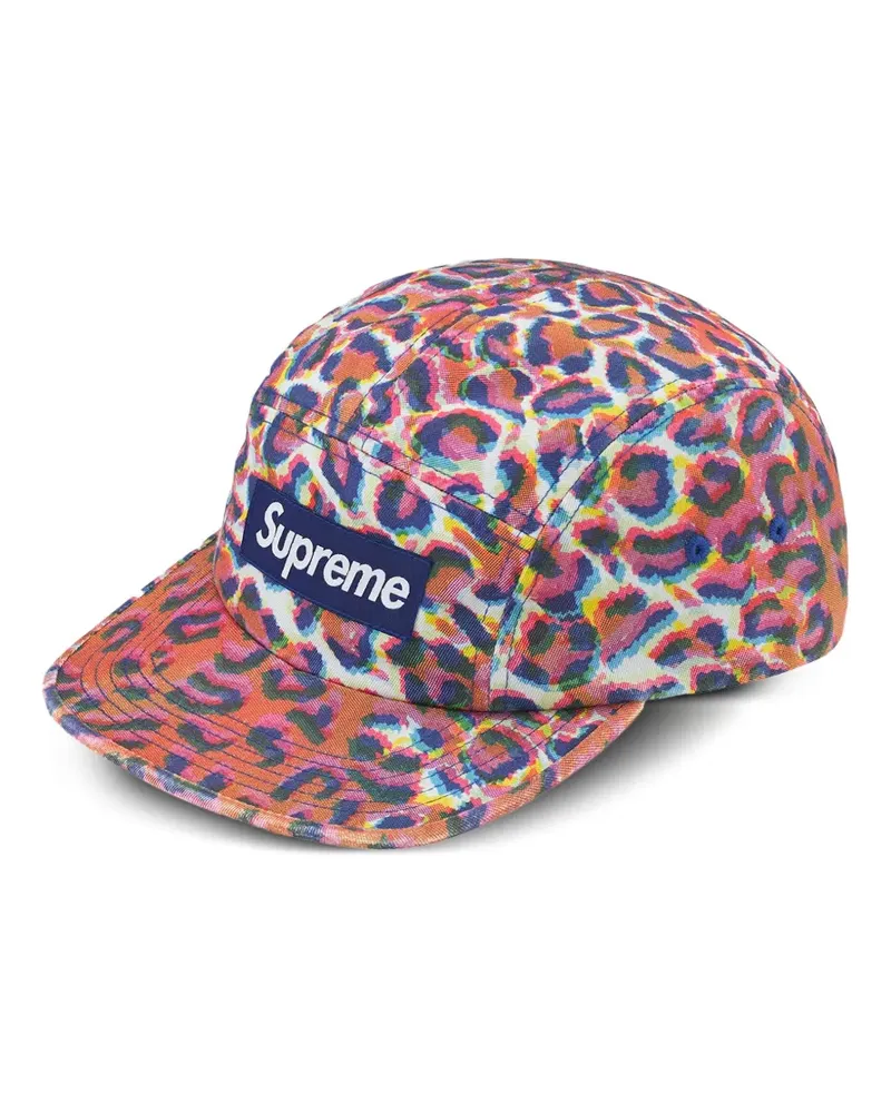 Supreme Being Camp FW24 - Leopard Baseballkappe - Orange Orange