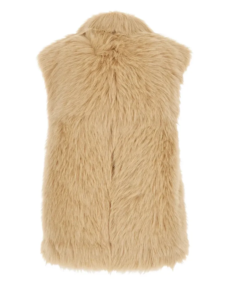 Urbancode Weste aus Faux Fur - Nude Nude
