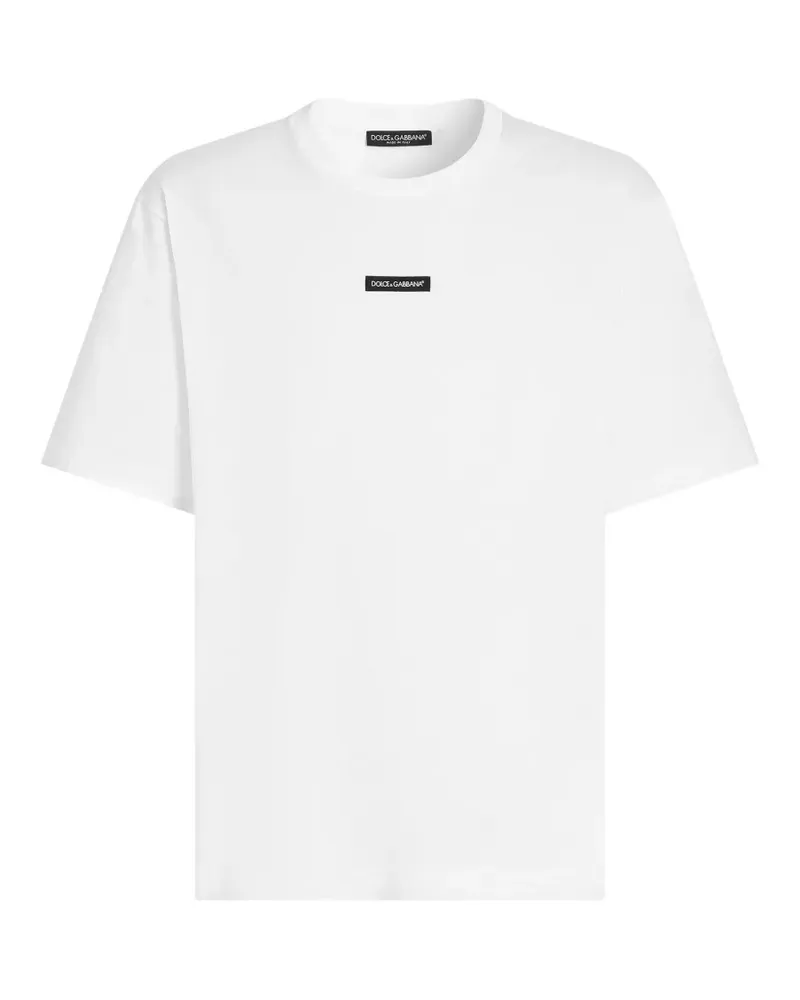 Dolce & Gabbana Klassisches T-Shirt - Weiß Weiß