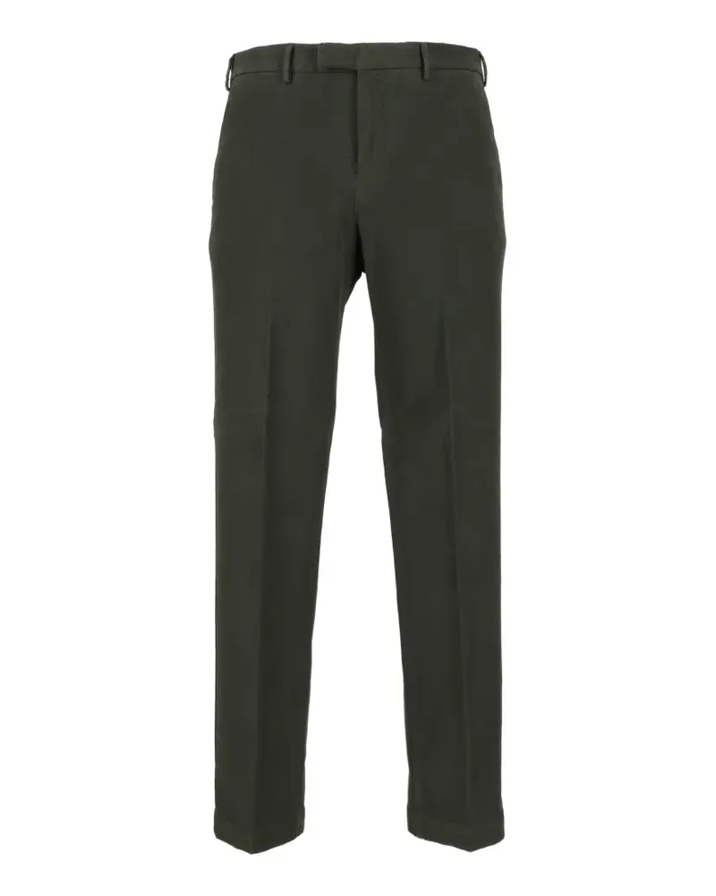 PT TORINO Master flat-front trousers - Grün Grün