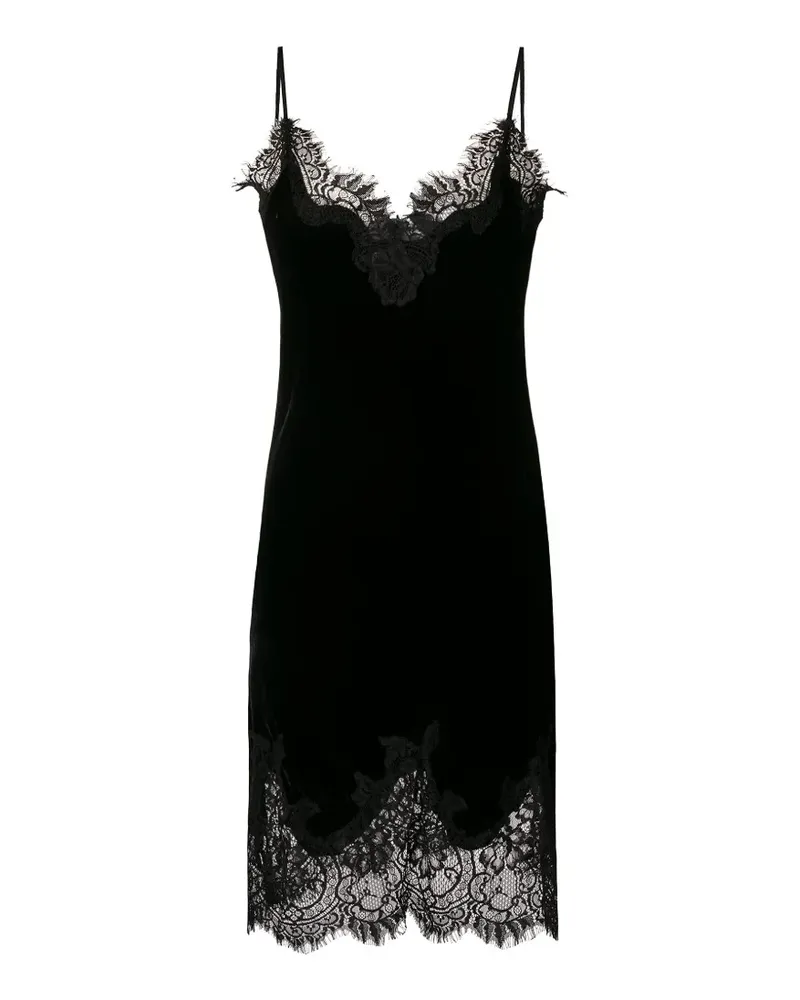 Gold Hawk Clothing Kleid mit Spitzendetails - Schwarz Schwarz