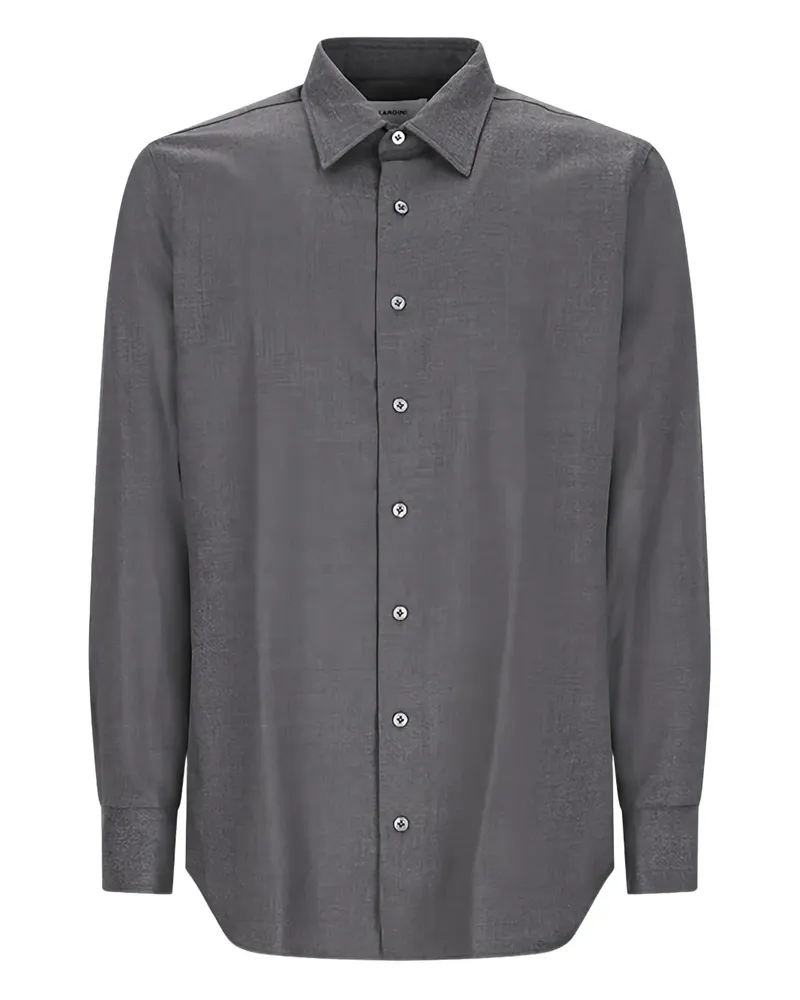LARDINI Klassisches Hemd - Grau Grau