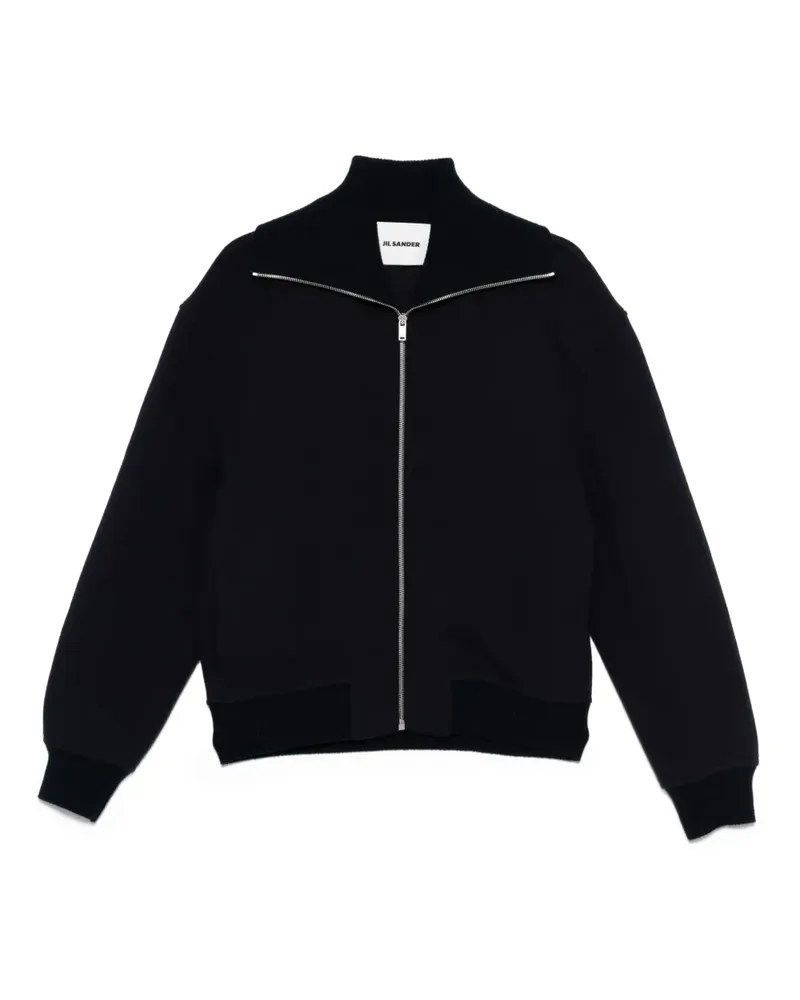 Jil Sander Jacke mit Reißverschluss - Blau Blau