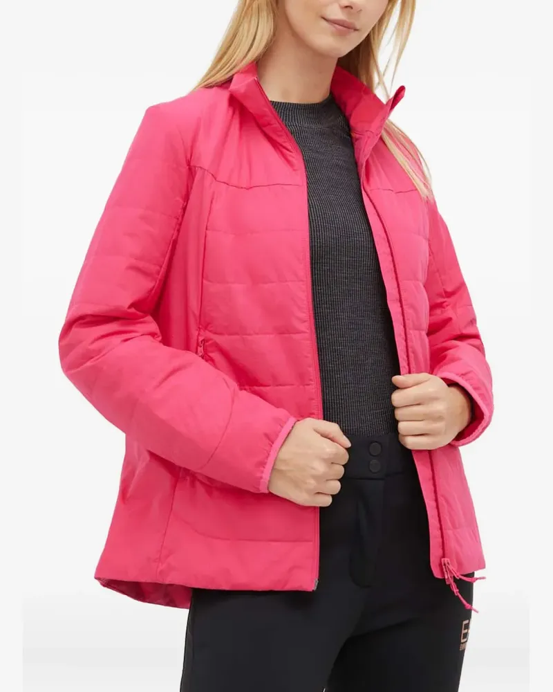 Icebreaker Gesteppte Jacke mit Reißverschluss - Rosa Rosa