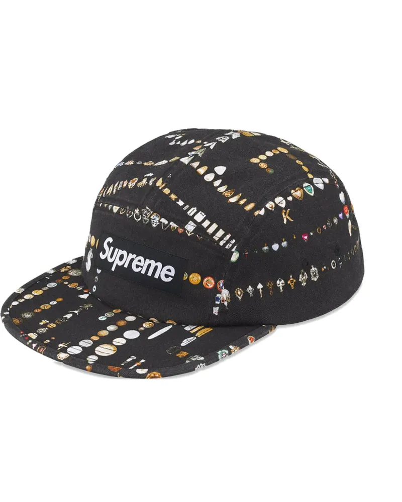 Supreme Being x Mike Kelley graphic-print cap - Schwarz Schwarz