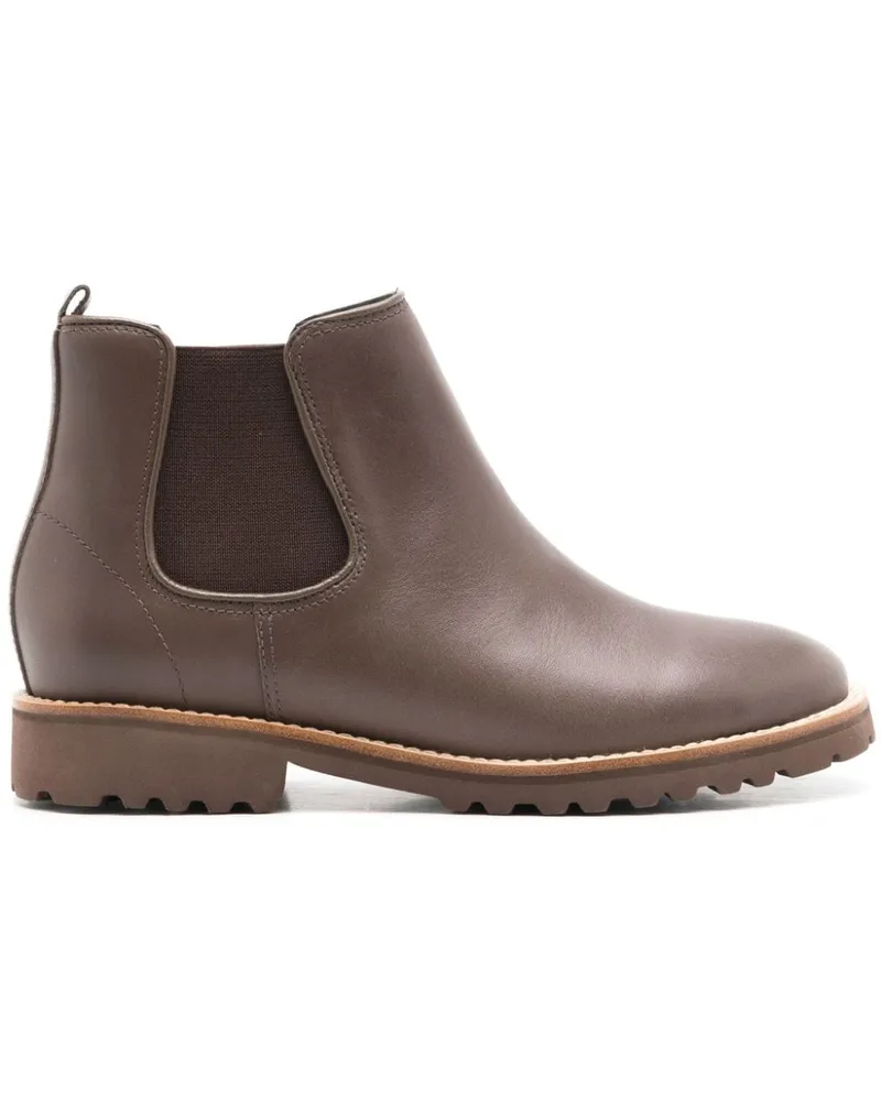 Sarah Chofakian Klassische Chelsea-Boots - Grün Grün
