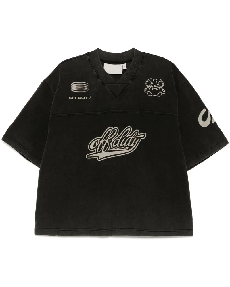 OFF DUTY Bradshaw T-Shirt - Schwarz Schwarz