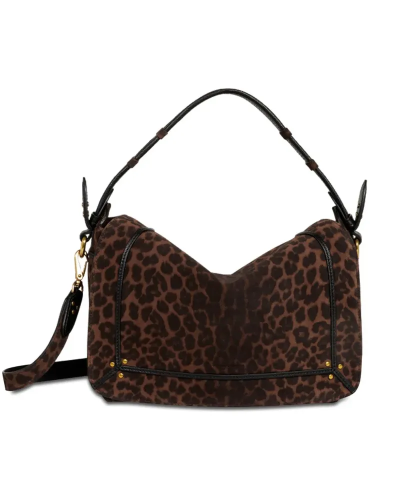 Jérôme Dreyfuss Kleine Pepito Schultertasche - Braun Braun