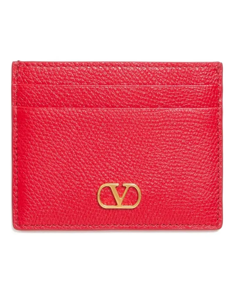 Valentino Garavani VLogo Signature Kartenetui - Rot Rot