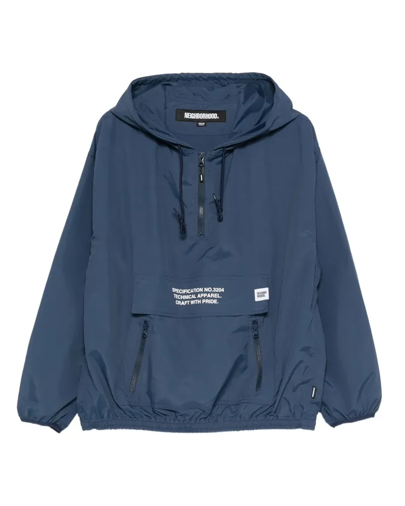 Neighborhood Jacke mit Kapuze - Blau Blau