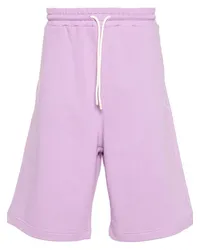 MSGM Joggingshorts mit Kordelzug Violett