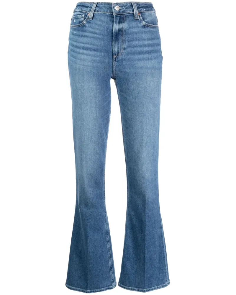 Paige Laurel Canyon Schlagjeans - Blau Blau