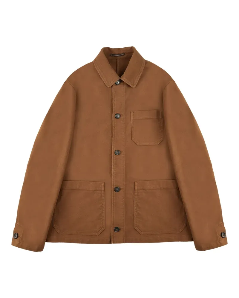Slowear x Moleskin Blousonjacke - Braun Braun