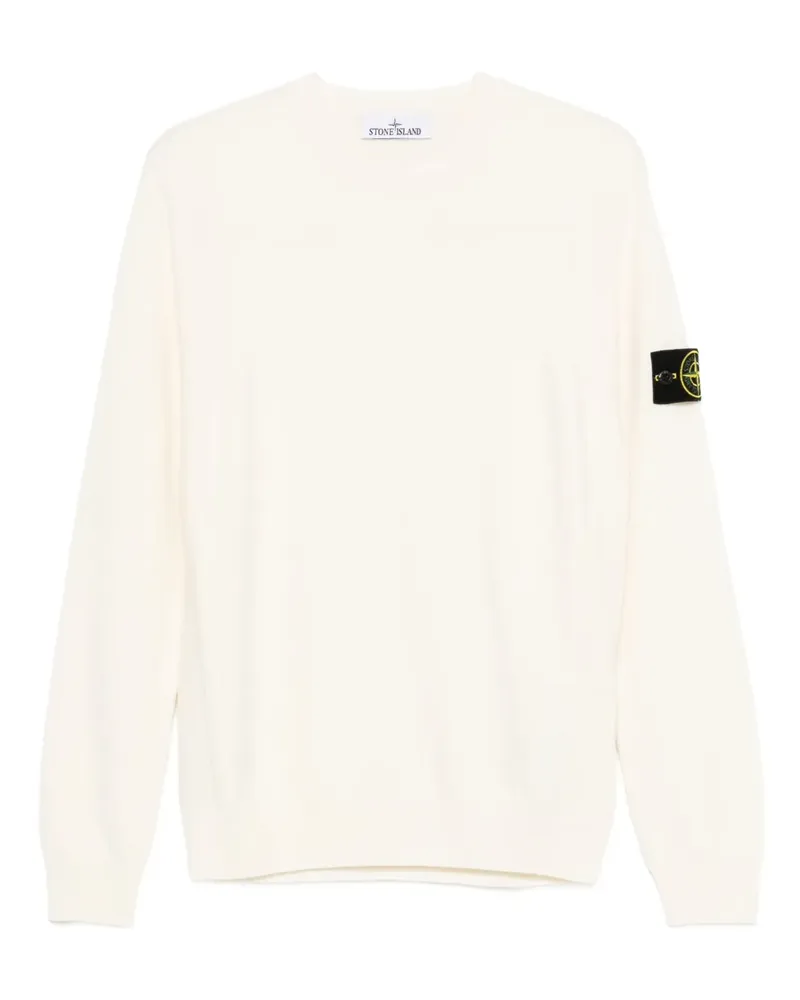 Stone Island Pullover mit Logo-Patch - Nude Nude