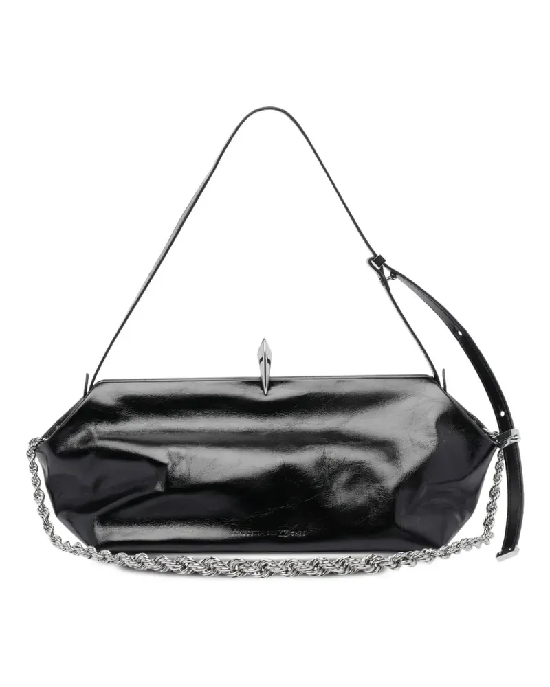 Benedetta Bruzziches Mittelgroße Schultertasche - Schwarz Schwarz