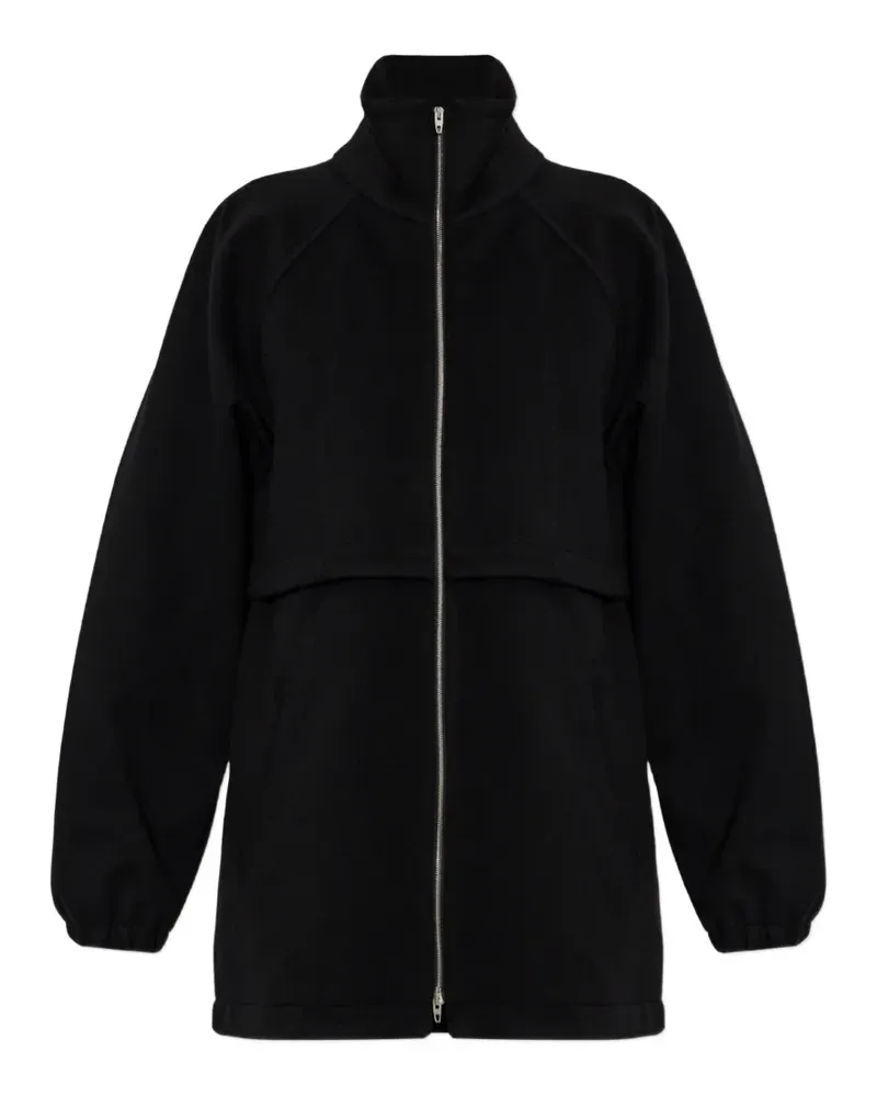Jil Sander Jacke mit Stehkragen - Schwarz Schwarz