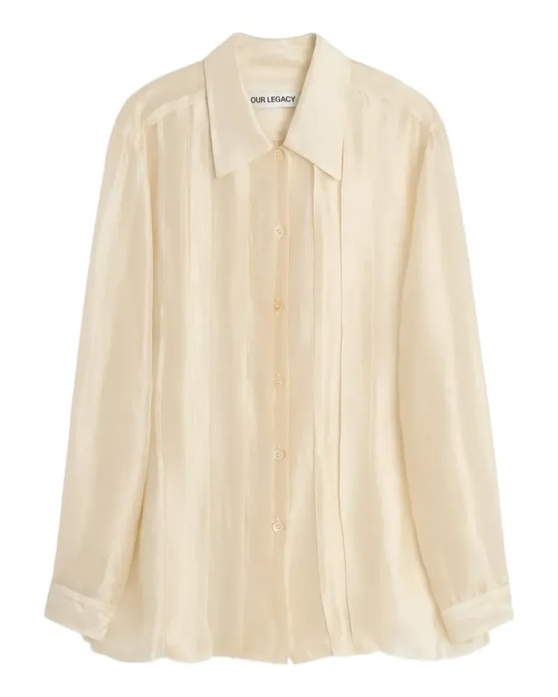 Our Legacy Tuxedo Every Hemd - Nude Nude