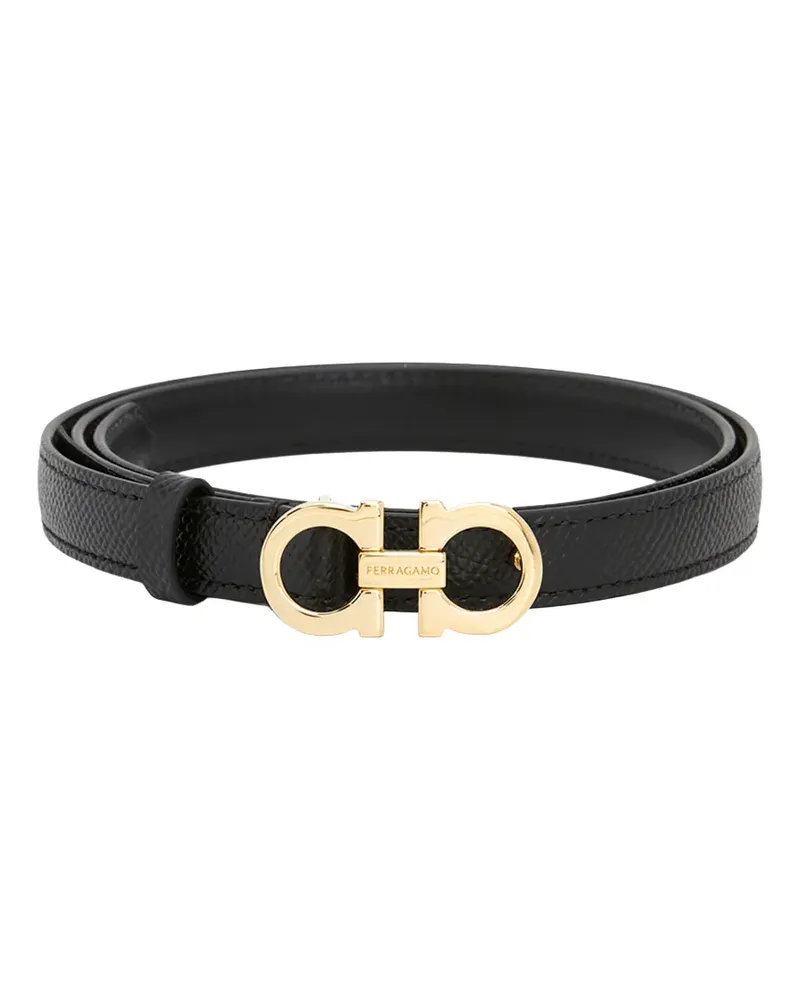 Ferragamo leather belt - Schwarz Schwarz