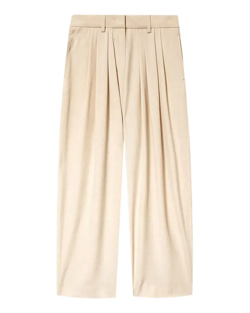 Isabel Marant Janice pleated trousers - Nude Nude