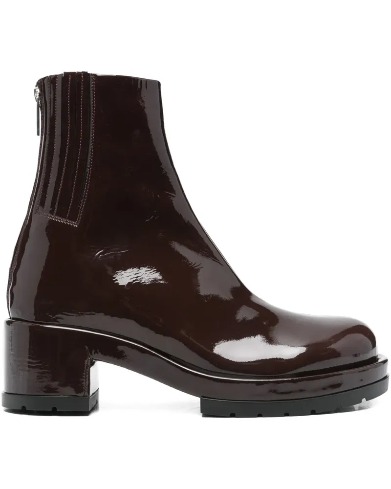 Sapio Stiefel mit Lack-Finish 70mm - Rot Rot