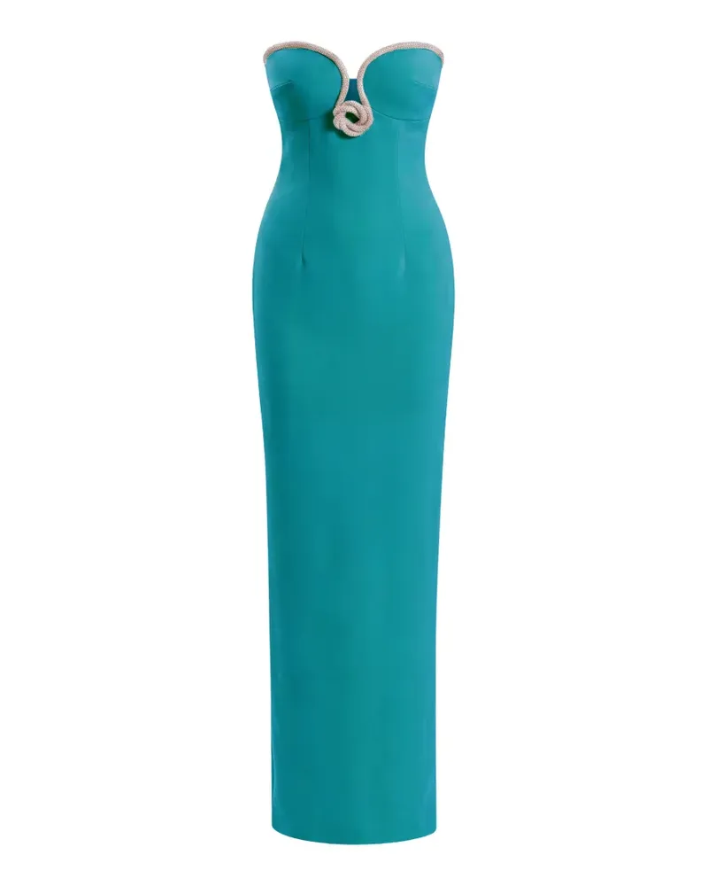 Saiid Kobeisy crystal-embellished maxi dress - Grün Grün