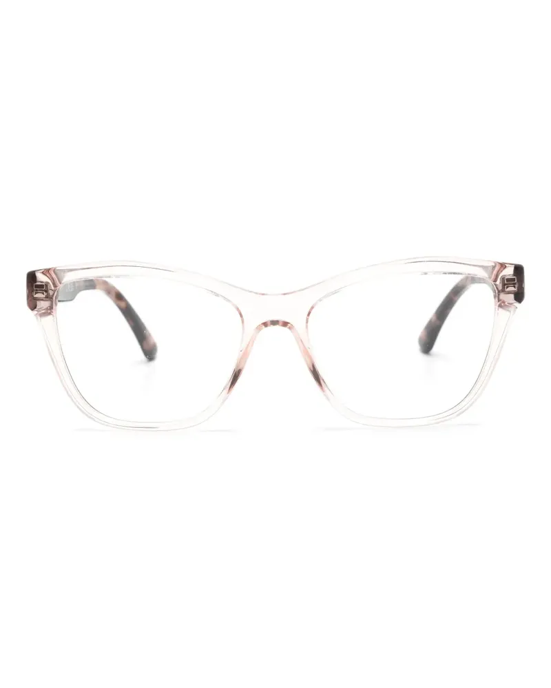 Emporio Armani Brille mit Cat-Eye-Gestell - Rosa Rosa